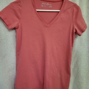 Eddie Bauer V-neck top, PS